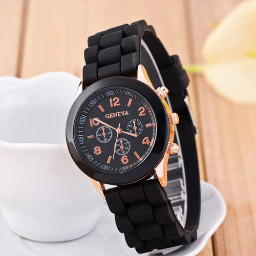 Watch - Lightweight Silicone Band Quartz Watch