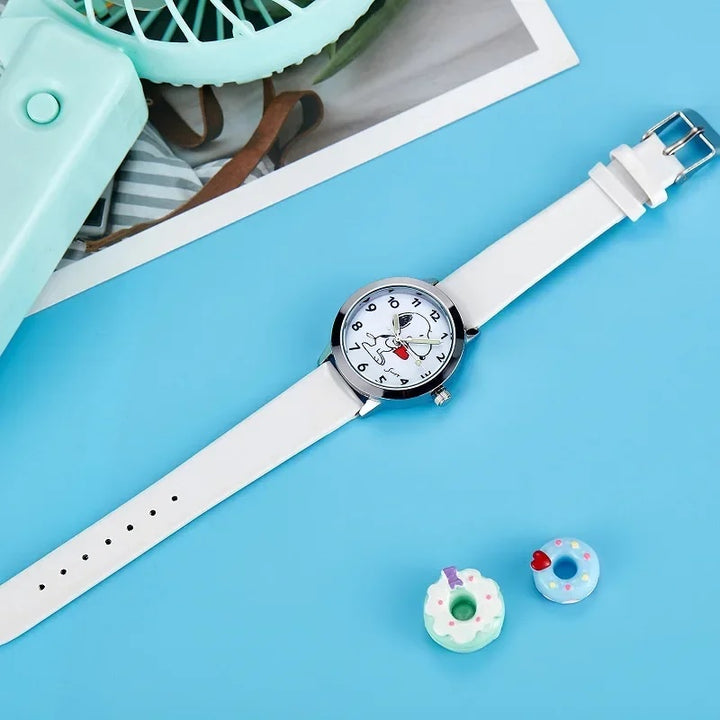 Fun and Colorful Cartoon Character Quartz Watch for Kids