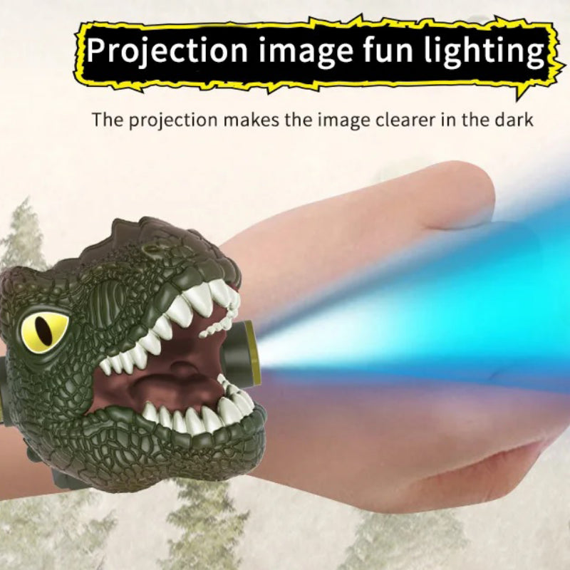 Children's 24-Design Dinosaur Projection Digital Watches