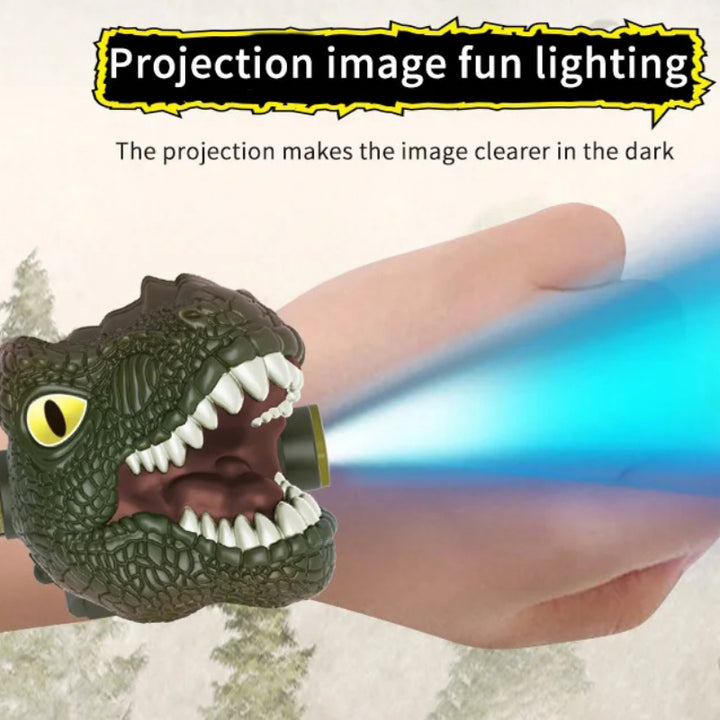 Children's 24-Design Dinosaur Projection Digital Watches