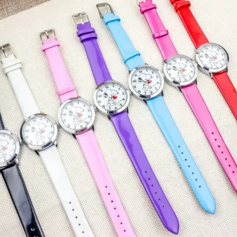 Fun and Colorful Cartoon Character Quartz Watch for Kids