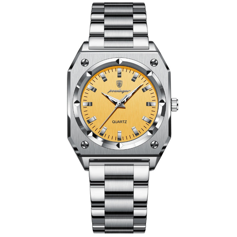 Stainless Steel Women's Luminous Exquisite Dial Quartz Watch