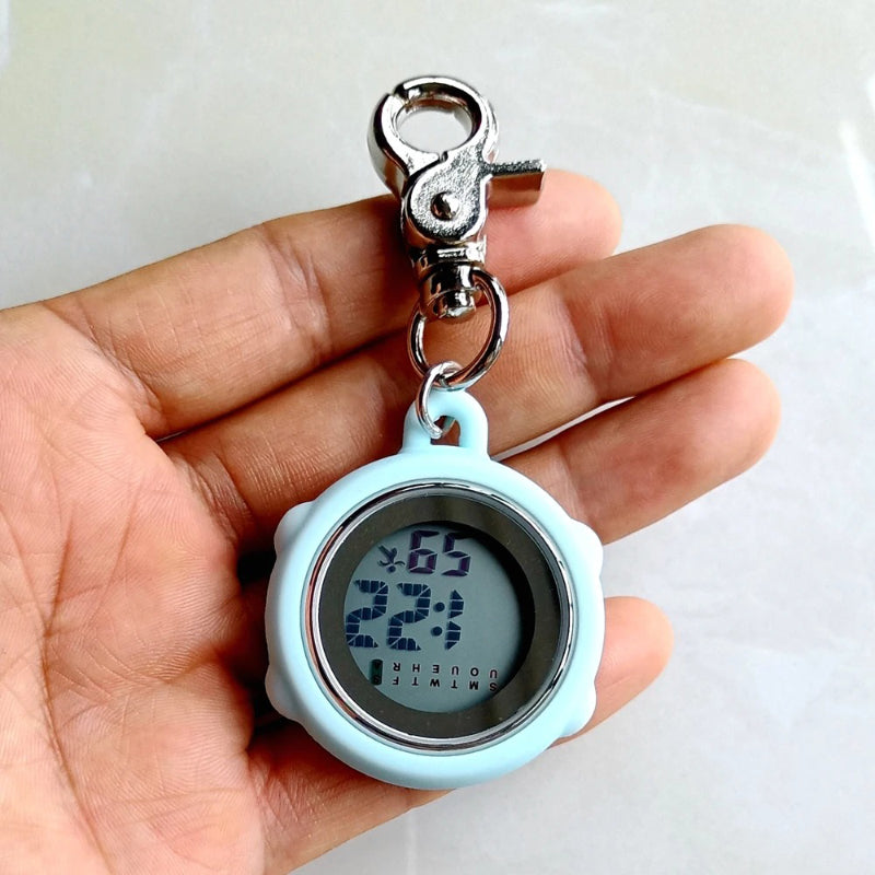 Multifunctional Digital Hanging Carabiner Keychains Pocket Watches