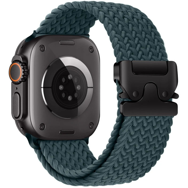 Nylon Elastic Braided Solo Loop Straps for Apple Replacement Watch Band