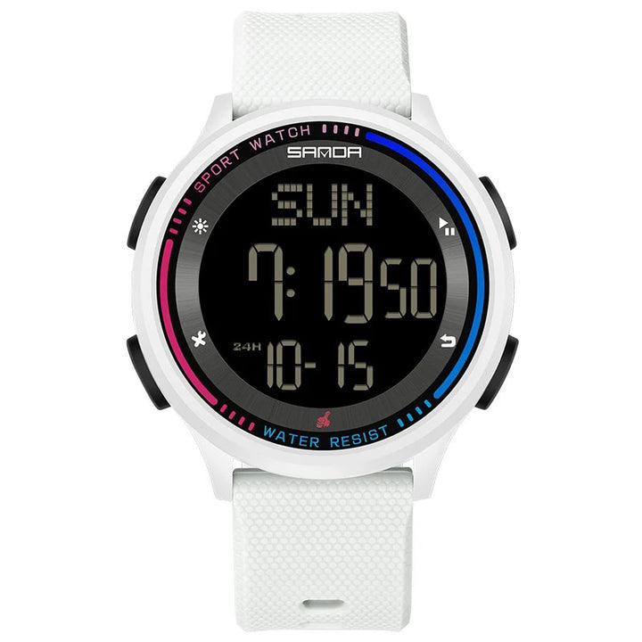 Simple and Stylish Large Luminous Number Digital Watch