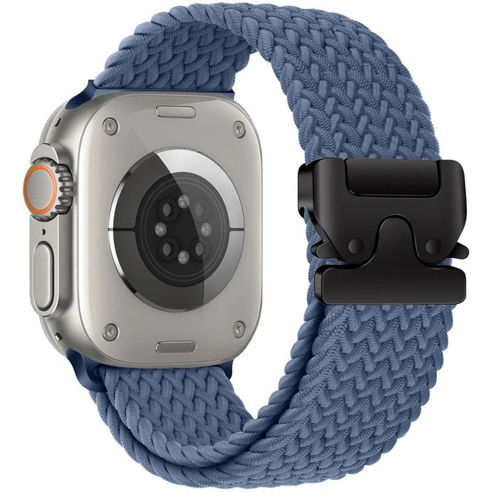 Nylon Elastic Braided Solo Loop Straps for Apple Replacement Watch Band