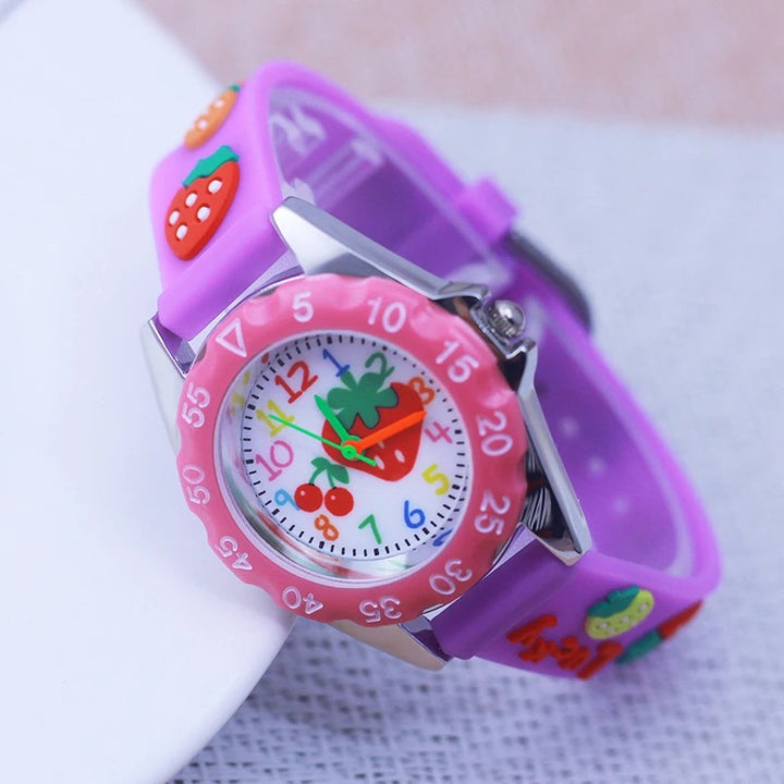 Fun and Colorful Fruit Wonderland Kid's Quartz Watches