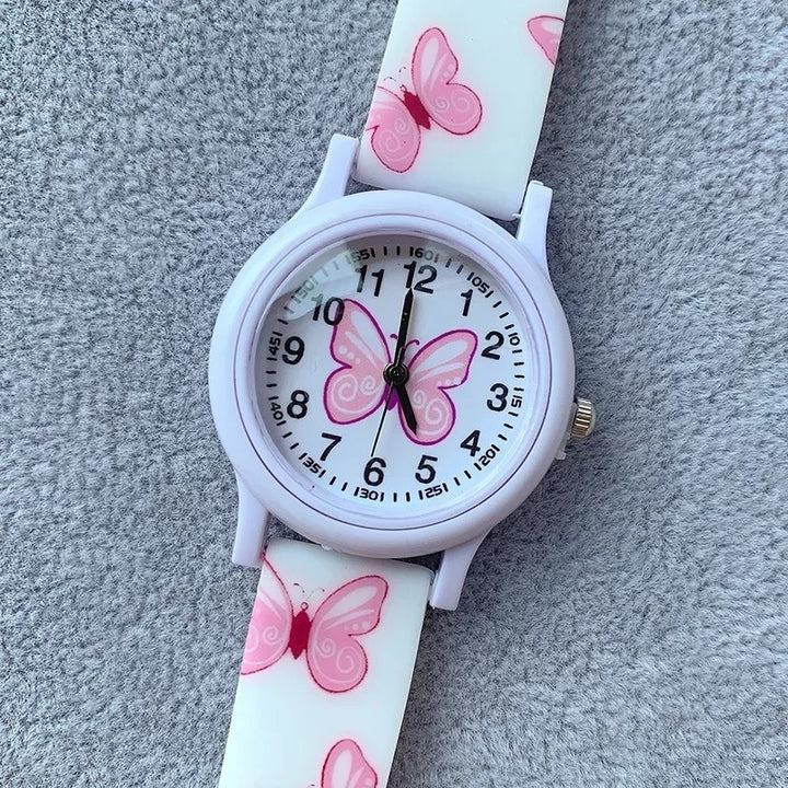 Flutter Into Fun with Butterfly Design Quartz Watches for Kids