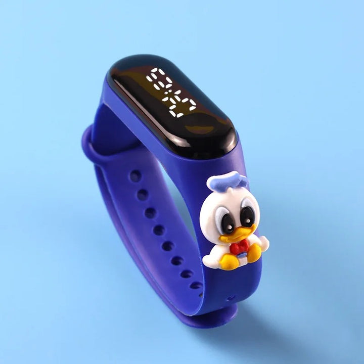 Fun and Easy-to-Read Children's LED Display Wristwatch