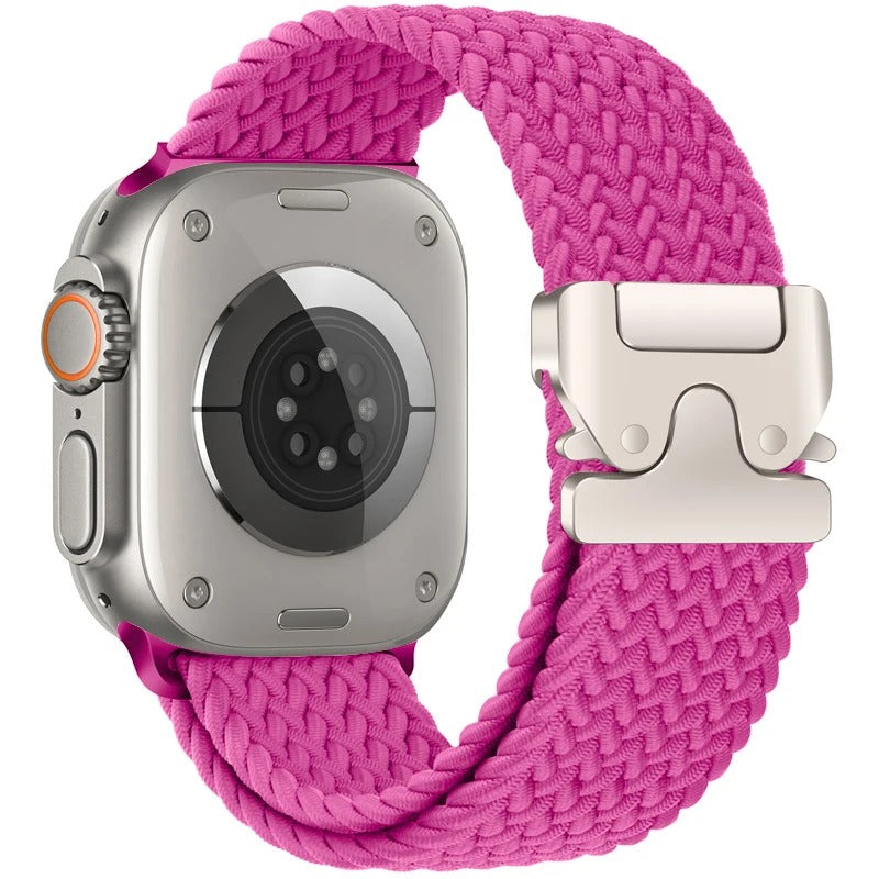 Nylon Elastic Braided Solo Loop Straps for Apple Replacement Watch Band