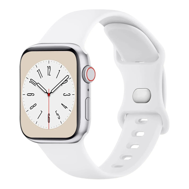 Soft-touch and Breathable Silicone Band for Smartwatch