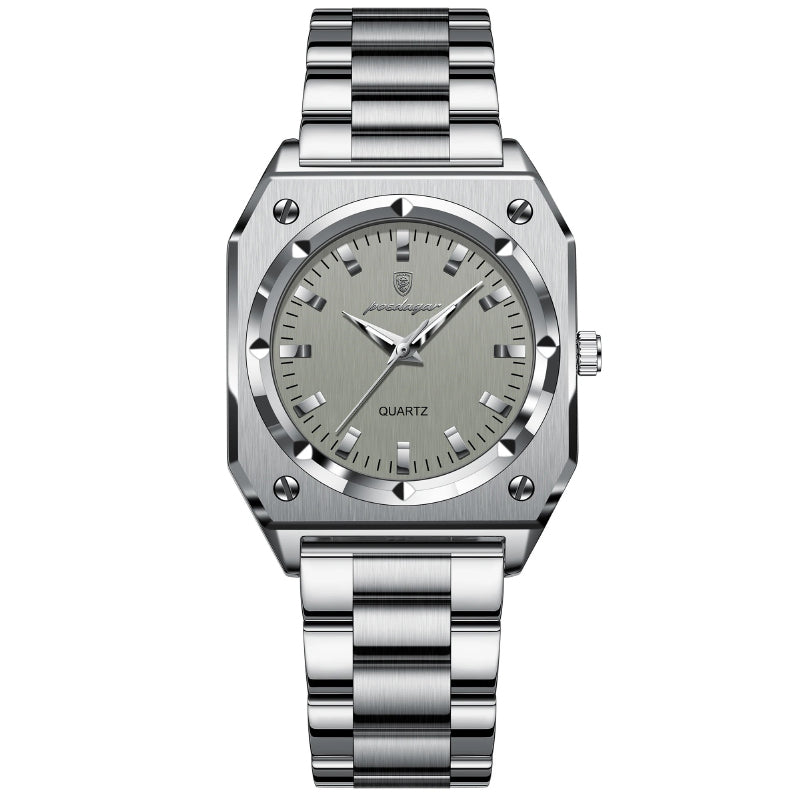 Stainless Steel Women's Luminous Exquisite Dial Quartz Watch