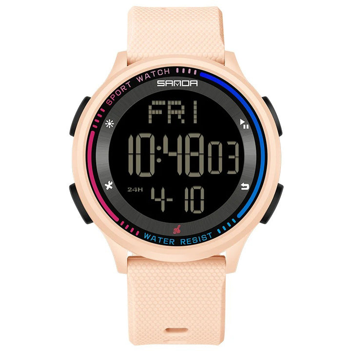 Simple and Stylish Large Luminous Number Digital Watch