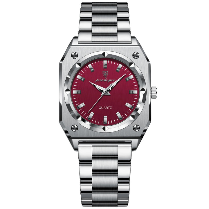 Stainless Steel Women's Luminous Exquisite Dial Quartz Watch
