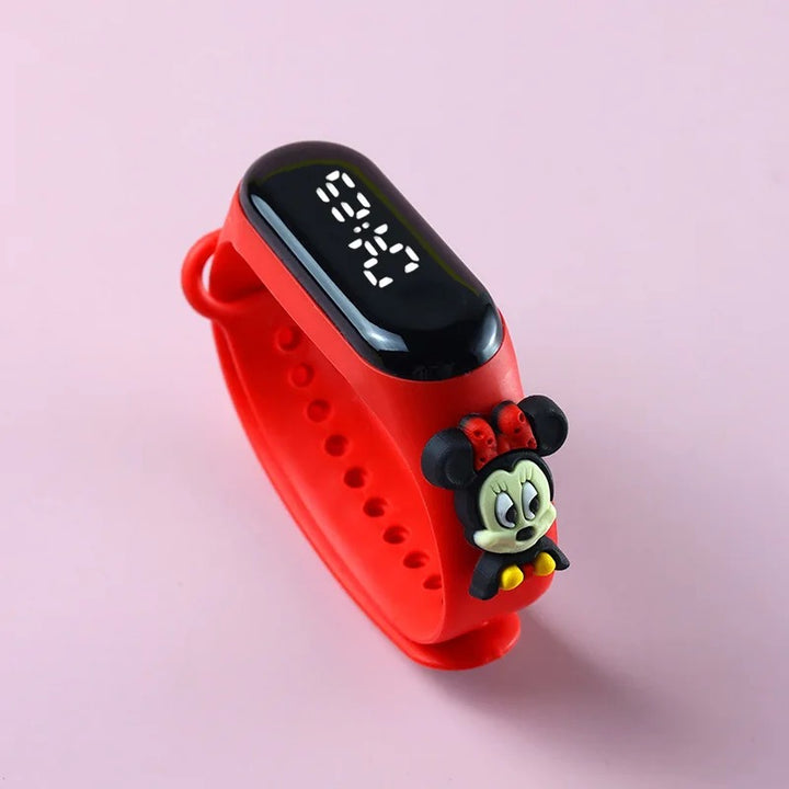 Fun and Easy-to-Read Children's LED Display Wristwatch