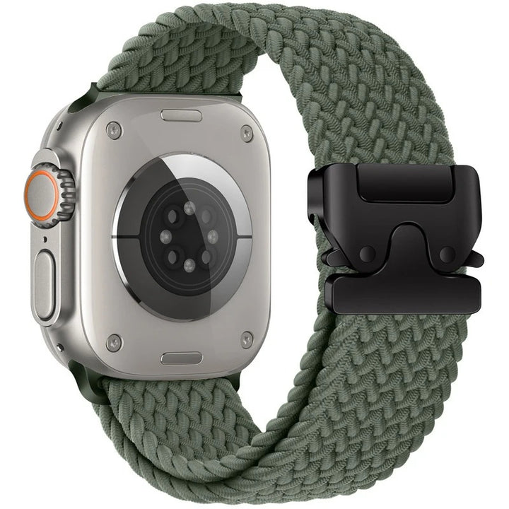 Nylon Elastic Braided Solo Loop Straps for Apple Replacement Watch Band