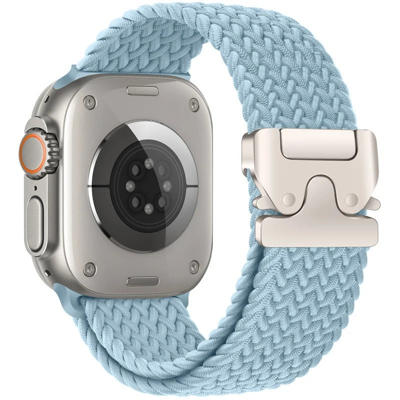 Nylon Elastic Braided Solo Loop Straps for Apple Replacement Watch Band