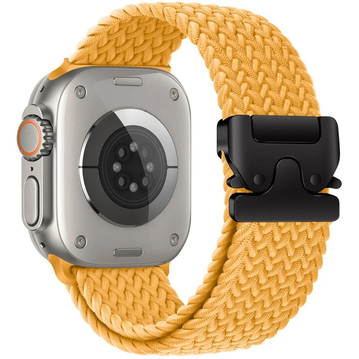 Nylon Elastic Braided Solo Loop Straps for Apple Replacement Watch Band