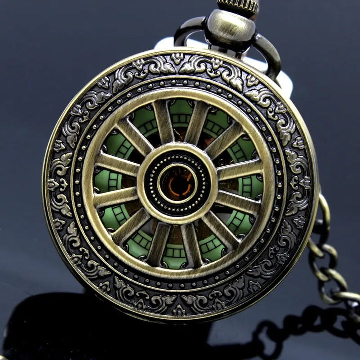 Luminous Antique Steampunk Mechanical Pocket Watch