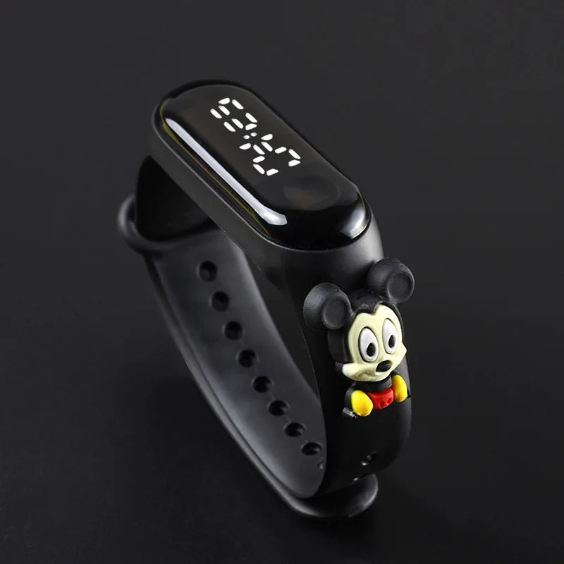 Fun and Easy-to-Read Children's LED Display Wristwatch