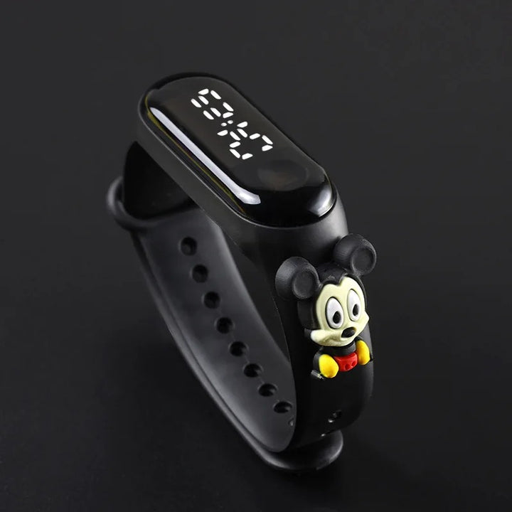 Fun and Easy-to-Read Children's LED Display Wristwatch