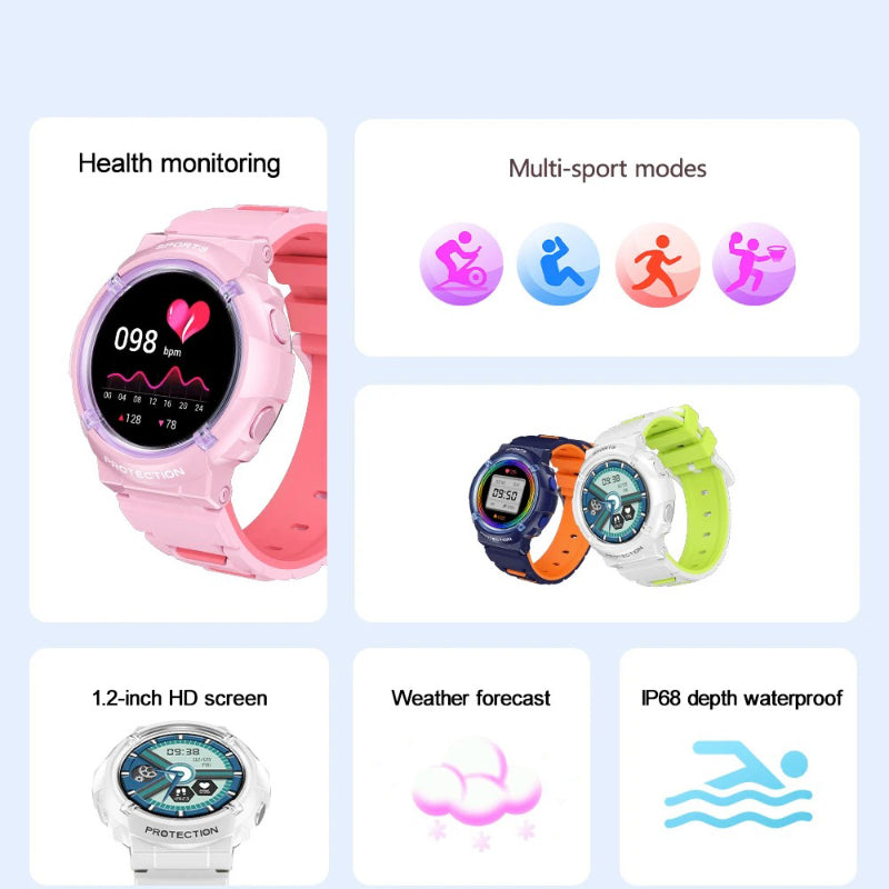 Active Children's Bluetooth Sports Fitness Smart Watches