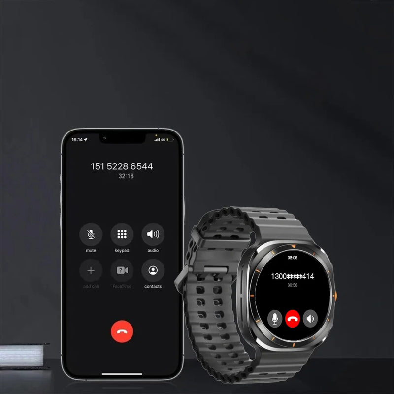 Ultimate Fitness and Health Tracker Bluetooth Smart Watches For Men