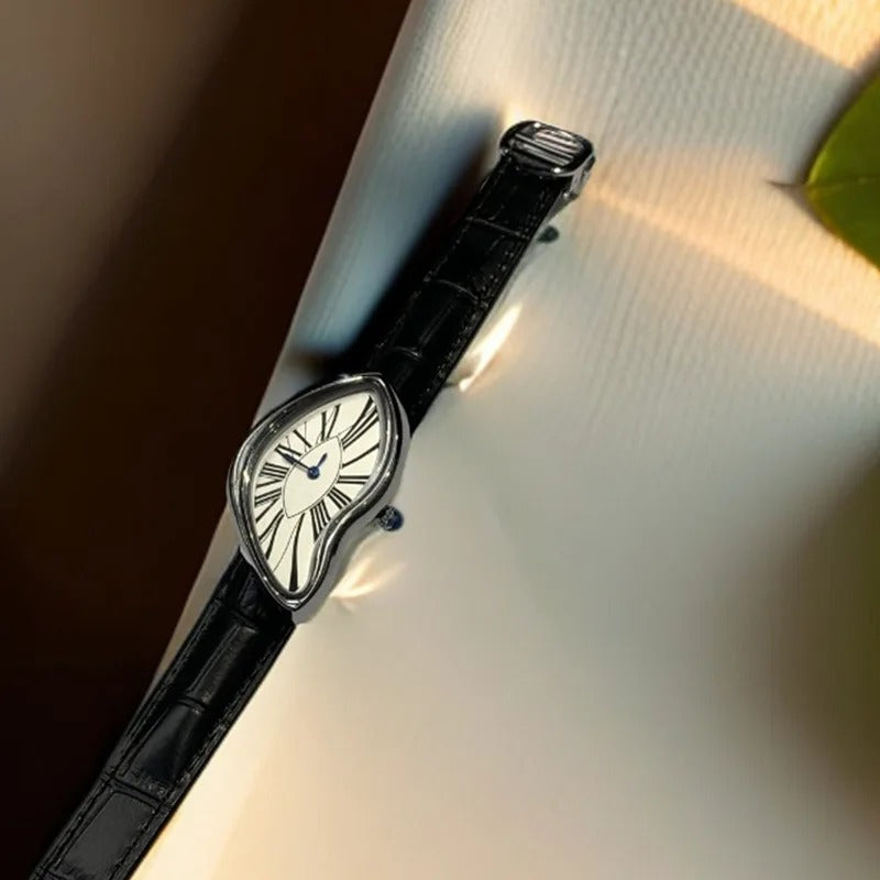 Distinctive Design Roman Numeral Quartz Watch for Women