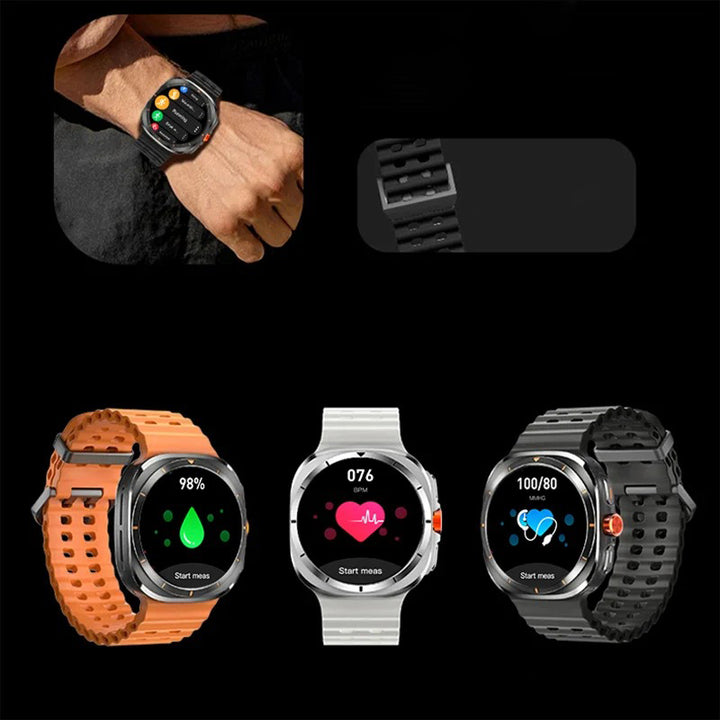 Ultimate Fitness and Health Tracker Bluetooth Smart Watches For Men