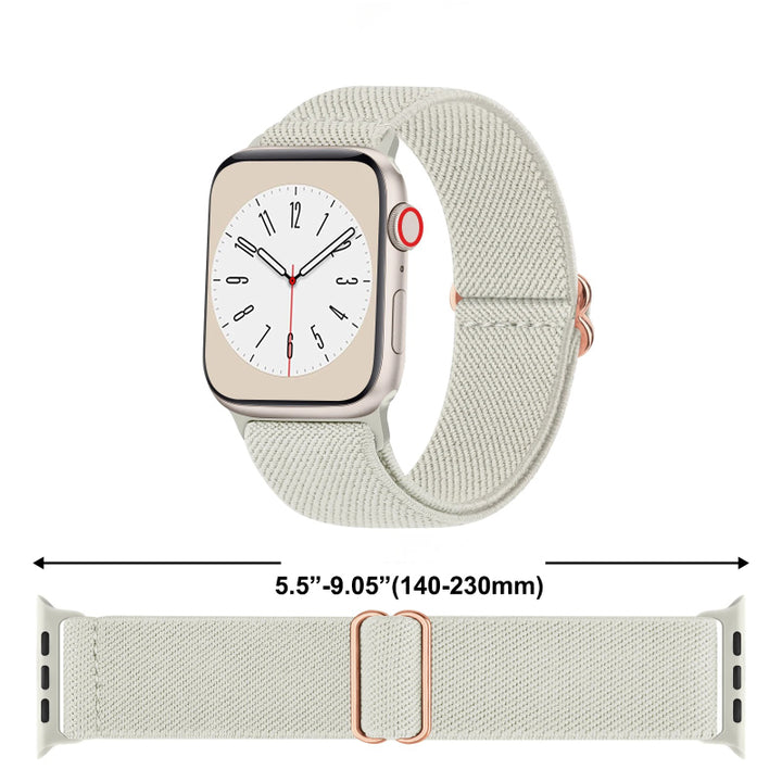 Fashionable Elastic Nylon Loop Strap Designed for Smartwatches