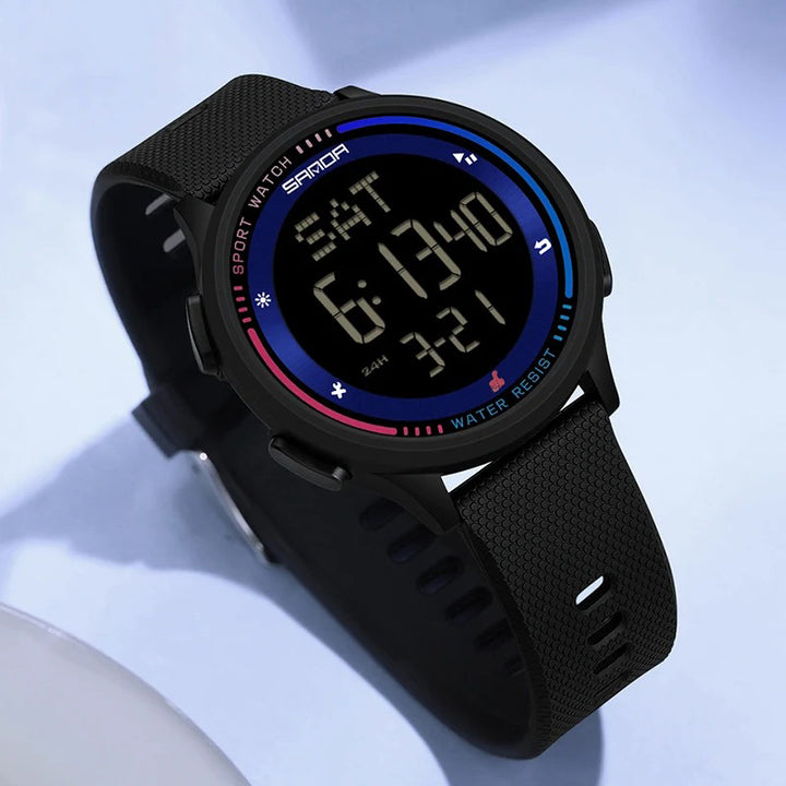 Simple and Stylish Large Luminous Number Digital Watch