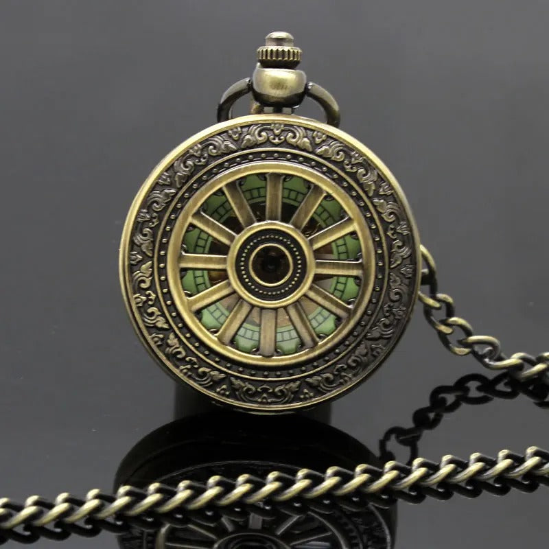 Luminous Antique Steampunk Mechanical Pocket Watch