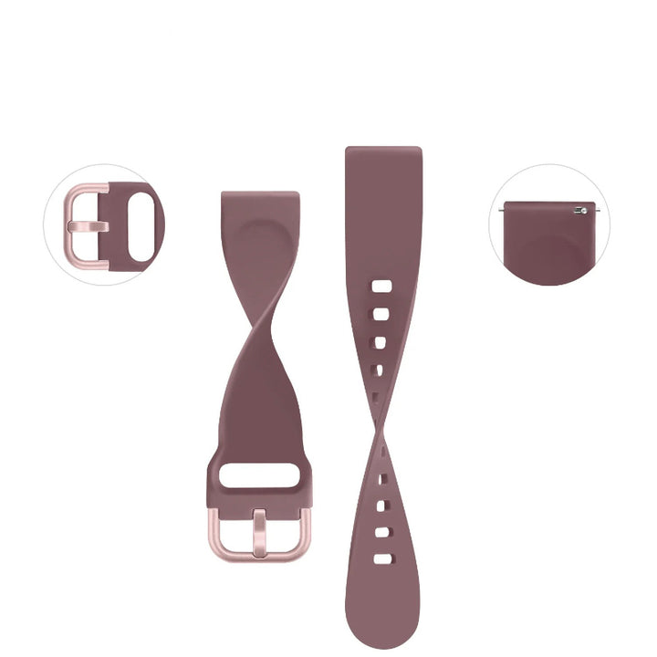 Quick Release Replacement Silicone Watchband Strap for Smartwatch
