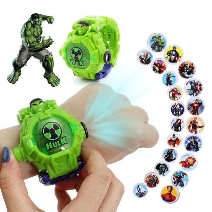 Transformer-Inspired Robot Design Digital Watches for Kids