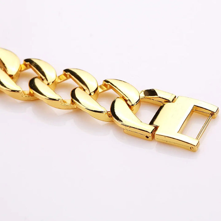 Classic Fashion Square Dial Chain Strap Quartz Watch