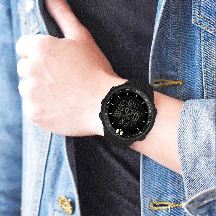 Multi-Function Large Digital Display Sports Watch for Men