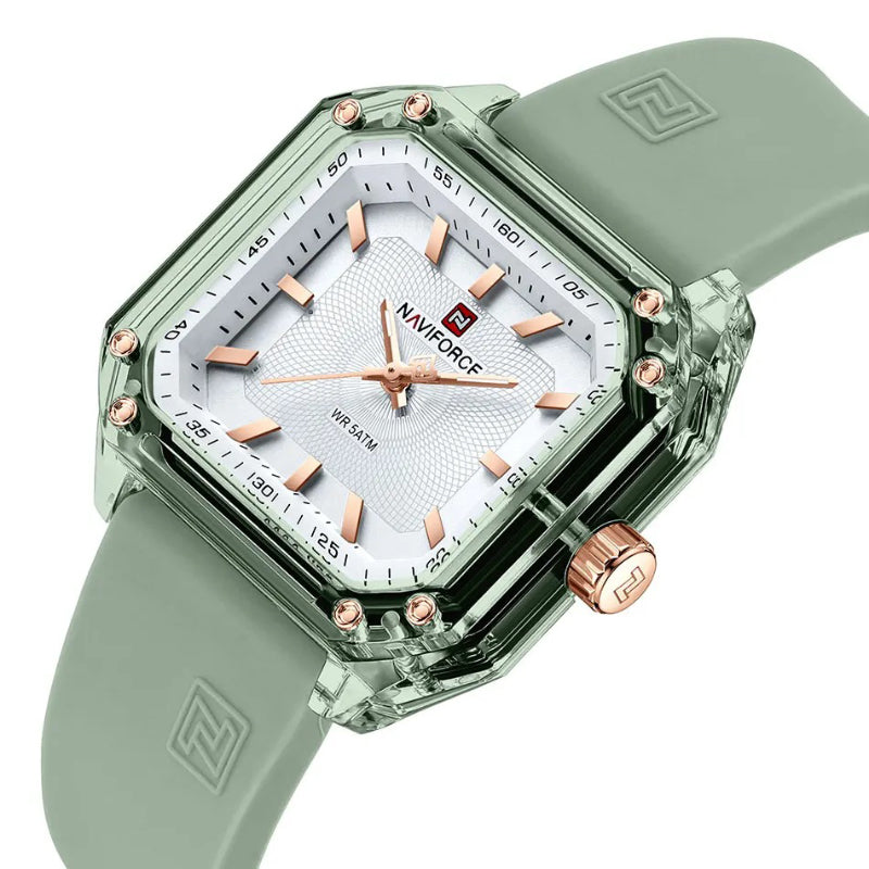 Modern Sporty Design Square Case Casual Fashion Watch
