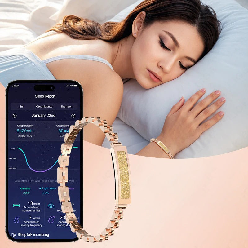 Heart Rate and Sleep Monitoring Fitness Smartwatch for Couples