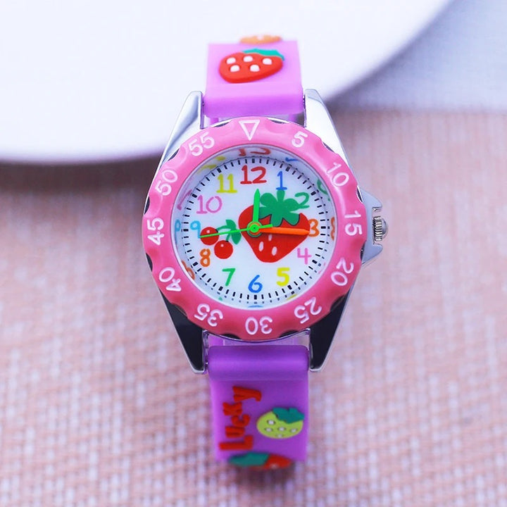 Fun and Colorful Fruit Wonderland Kid's Quartz Watches
