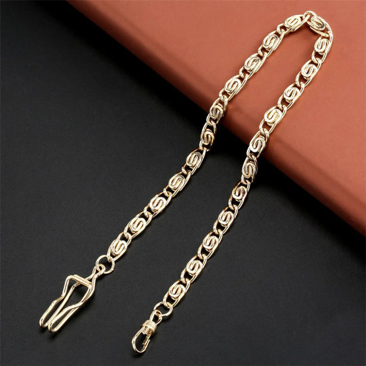 Rugged Stainless Steel Pocket Watch Chain Collection