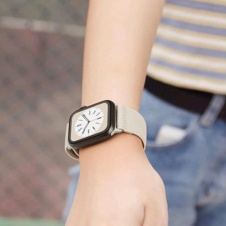 Fashionable Elastic Nylon Loop Strap Designed for Smartwatches