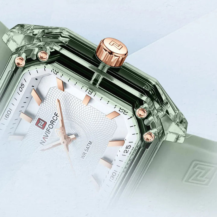 Modern Sporty Design Square Case Casual Fashion Watch