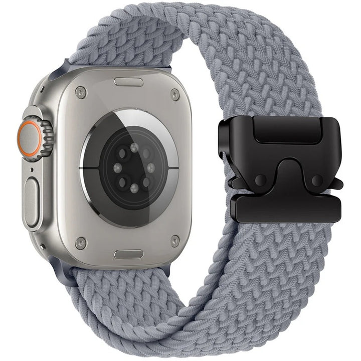 Nylon Elastic Braided Solo Loop Straps for Apple Replacement Watch Band