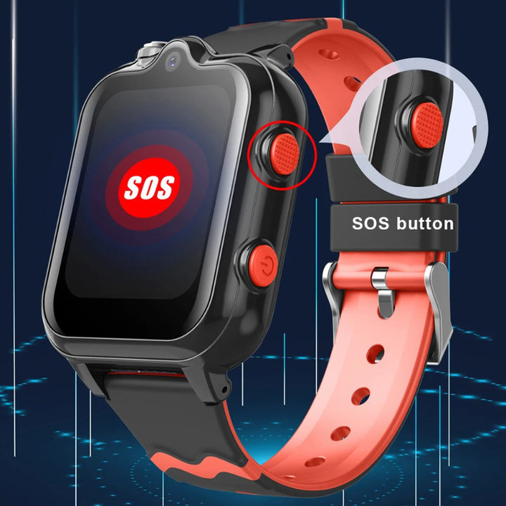 4G Dual Camera Smart Watches for Kids with Safety Features