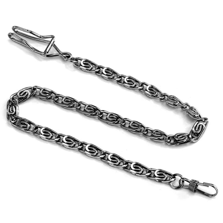 Rugged Stainless Steel Pocket Watch Chain Collection