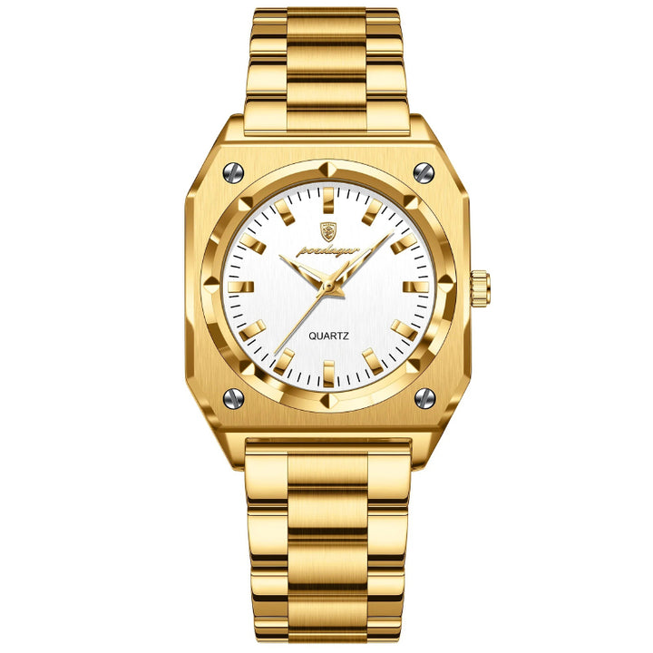 Stainless Steel Women's Luminous Exquisite Dial Quartz Watch