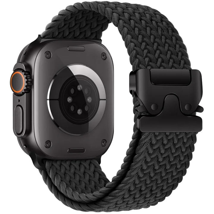 Nylon Elastic Braided Solo Loop Straps for Apple Replacement Watch Band