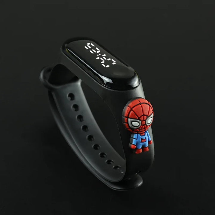Fun and Easy-to-Read Children's LED Display Wristwatch