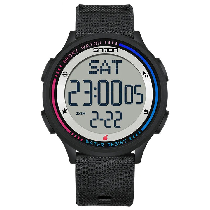 Simple and Stylish Large Luminous Number Digital Watch