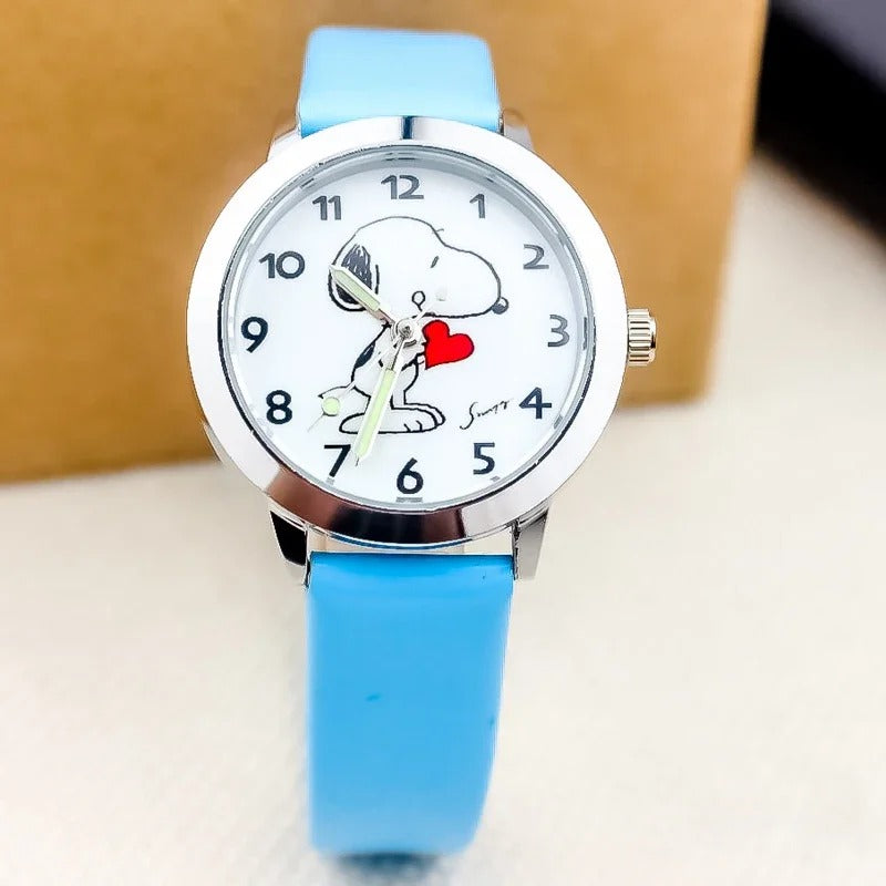 Fun and Colorful Cartoon Character Quartz Watch for Kids